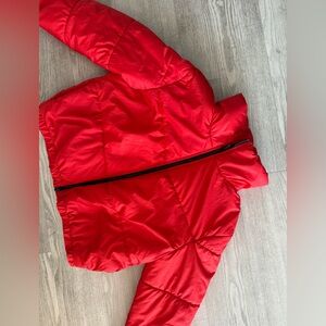 Wild Fable Scarlet Puffer Jacket